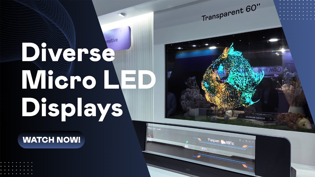 AUO X SID 2024 | HTH Diverse Micro LED Displays