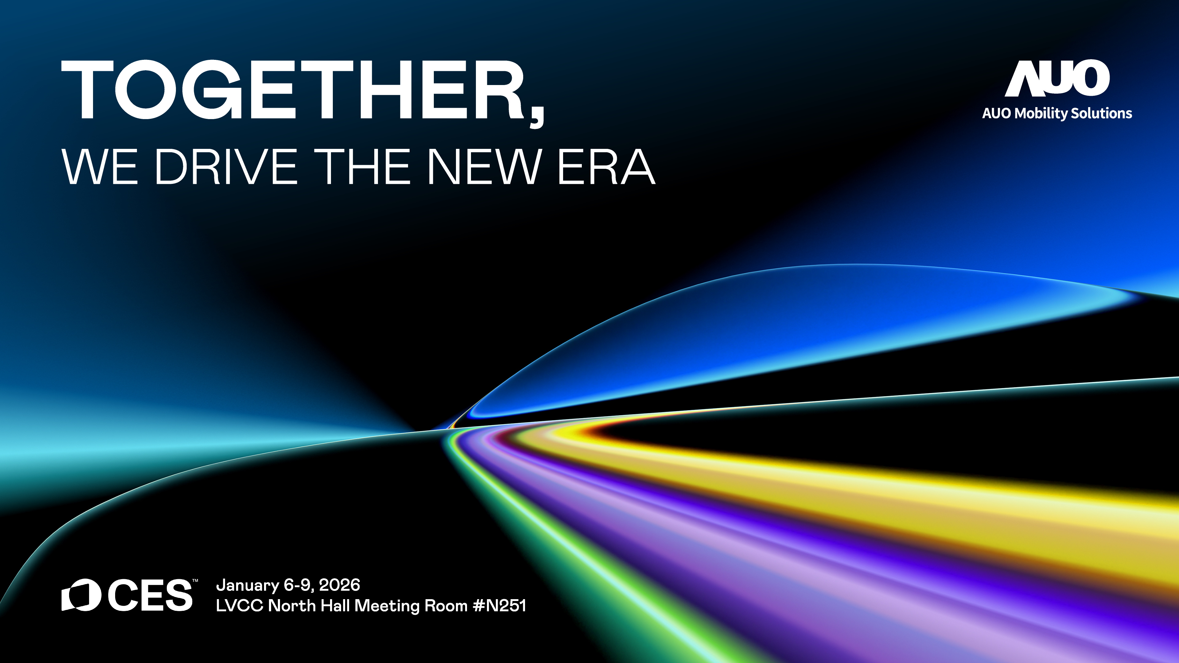 AUO announced that it will debut at CES 2026 through its newly established subsidiary, HTH Mobility Solutions, showcasing its innovative integration capabilities in smart cockpit solutions.