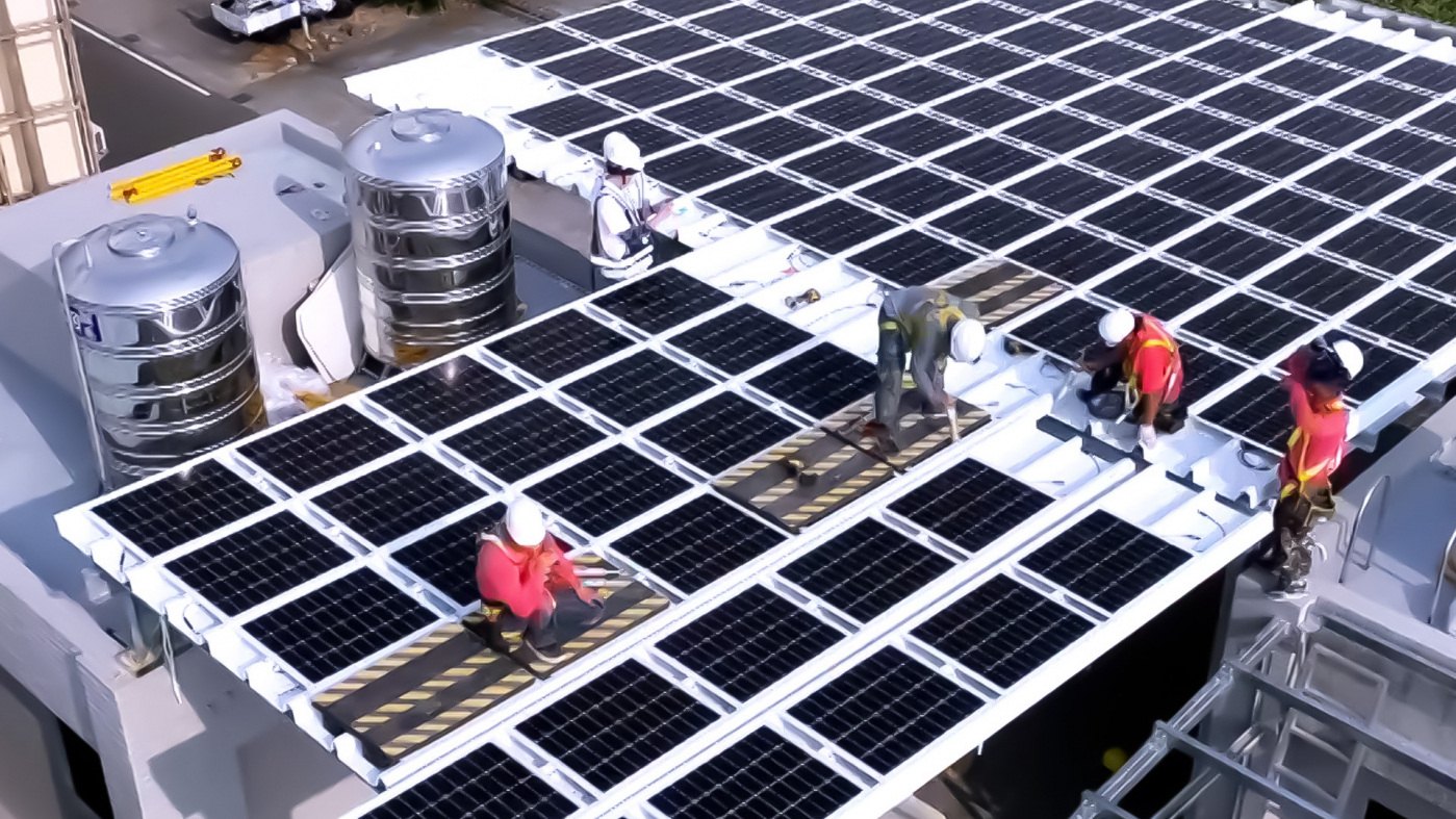 huatihuitiyu華體會(中國)打造光電建築一體化整合建材，開發SunSteel光電整合型浪板，實現快速安裝、避免二次施工，讓屋頂光電躍升未來建物新標配。